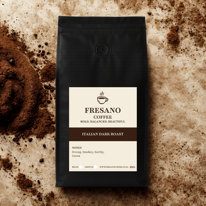 Italian Dark Roast Coffee 1KG Grounded
