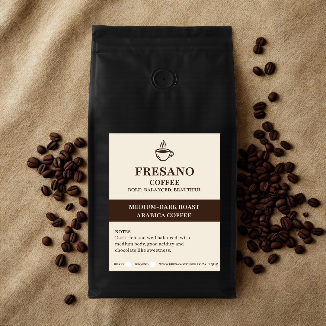 Arabica Medium-Dark Roast Coffee 250g Beans